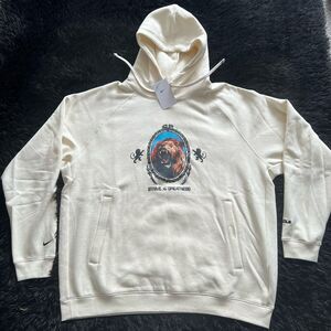 Nike LeBron Pullover Fleece Hoodie Phantom/Heather/Black FB7123-027 Men Size XL